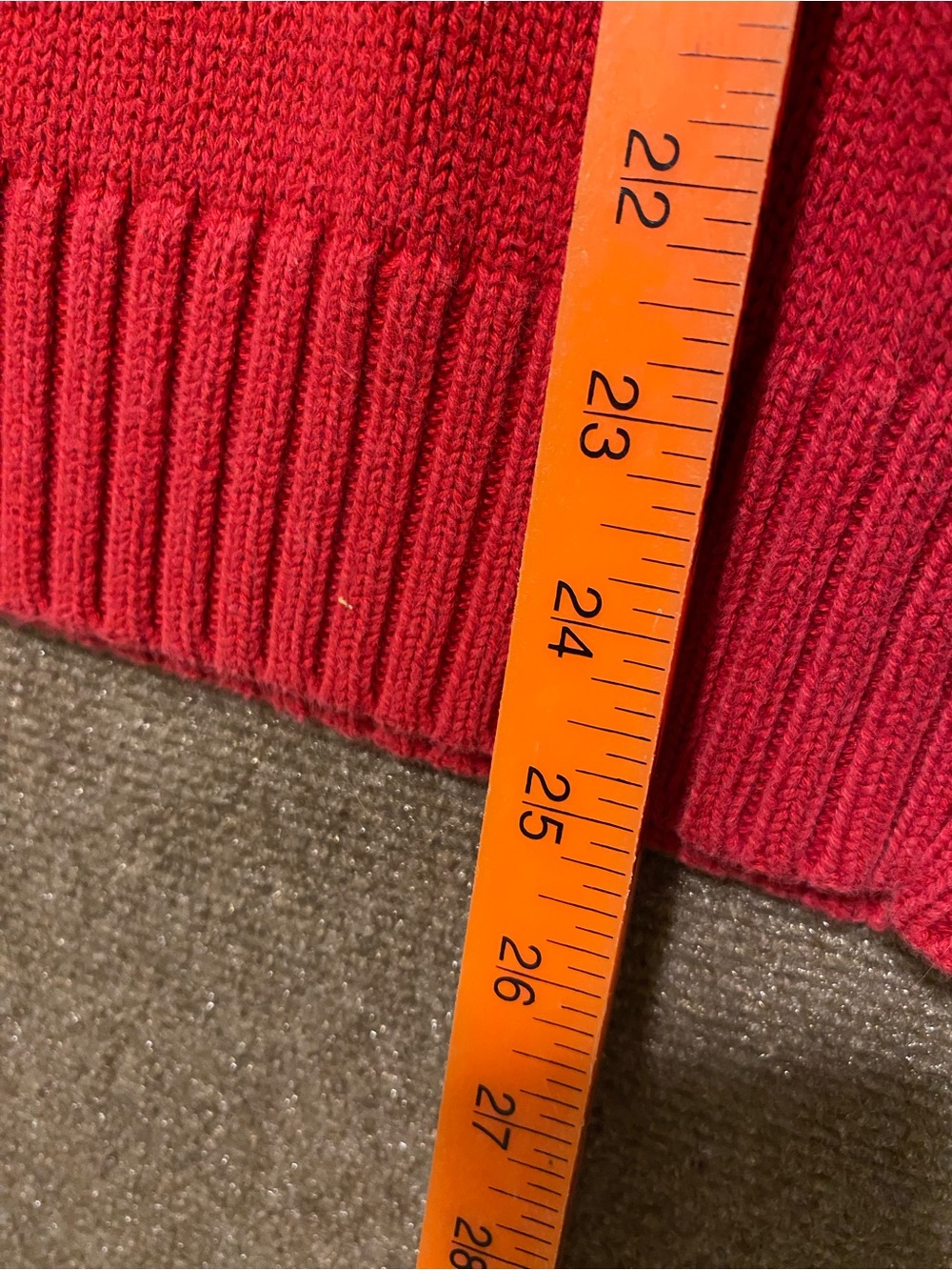 Polo by Ralph Lauren Red Cotton 1/4 Zip Sweater Boys XL 18-20 - Picture 4 of 10